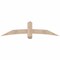 Ekena Millwork Bellingham Smooth Timber Gable Bracket, Douglas Fir, 72"W x 18"H x 5 1/2"D x 5 1/2"F, 6/12 Pitch GBW072X18X0606BEL00SDF - alternate 1